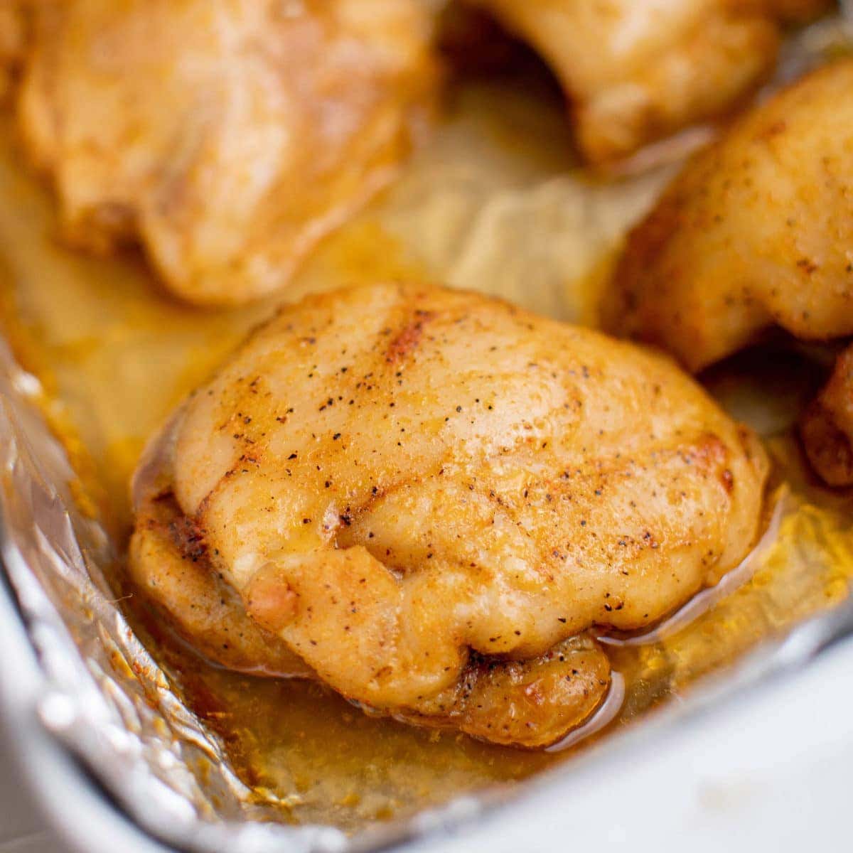 Baked Boneless Chicken Thighs-image
