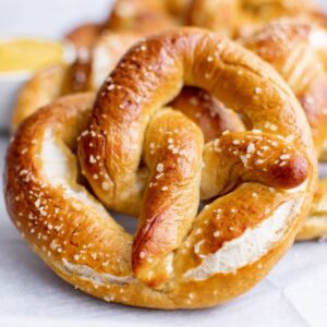 Soft and Chewy Homemade Pretzels