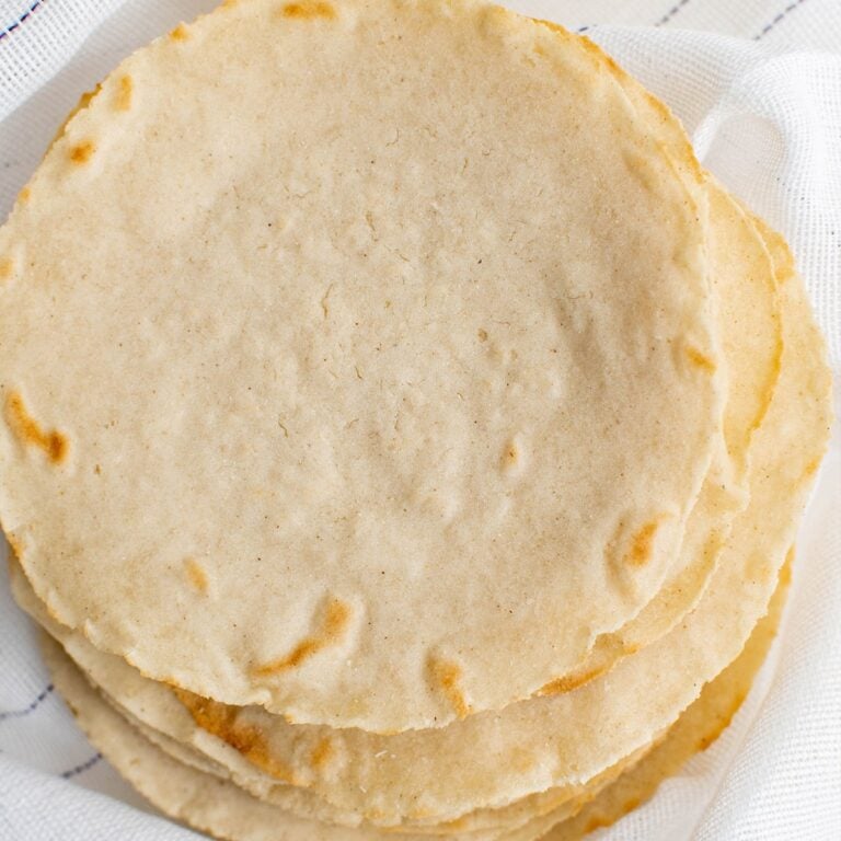 Easy Homemade Corn Tortillas