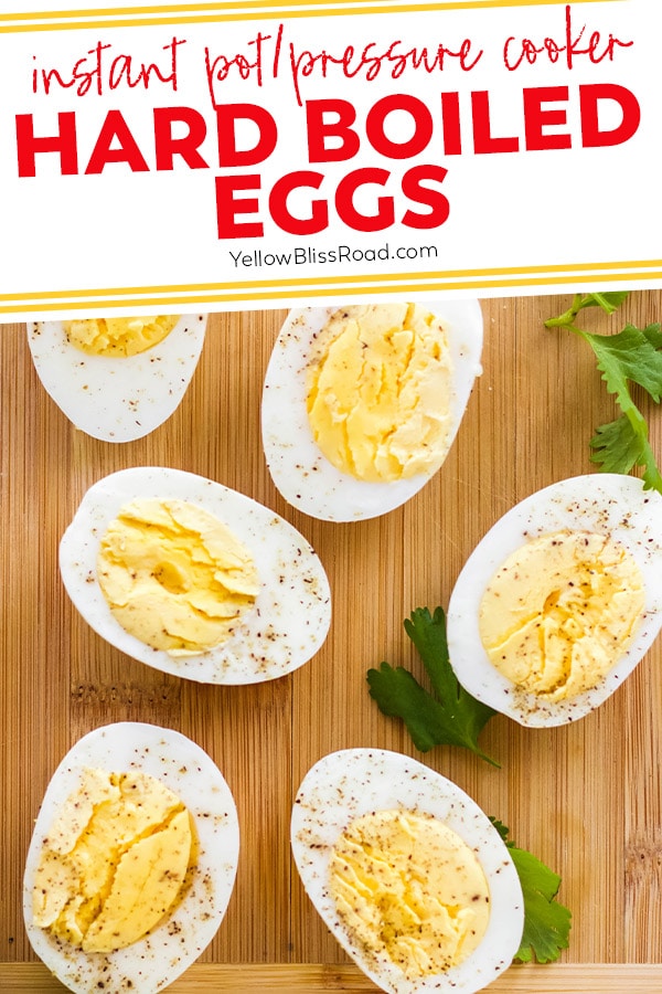 Instant Pot Hard-Boiled Eggs (Easy-Peel!) - Evolving Table