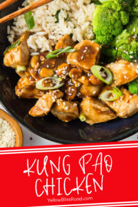 Kung Pao Chicken (Better than Take Out!) | YellowBlissRoad.com