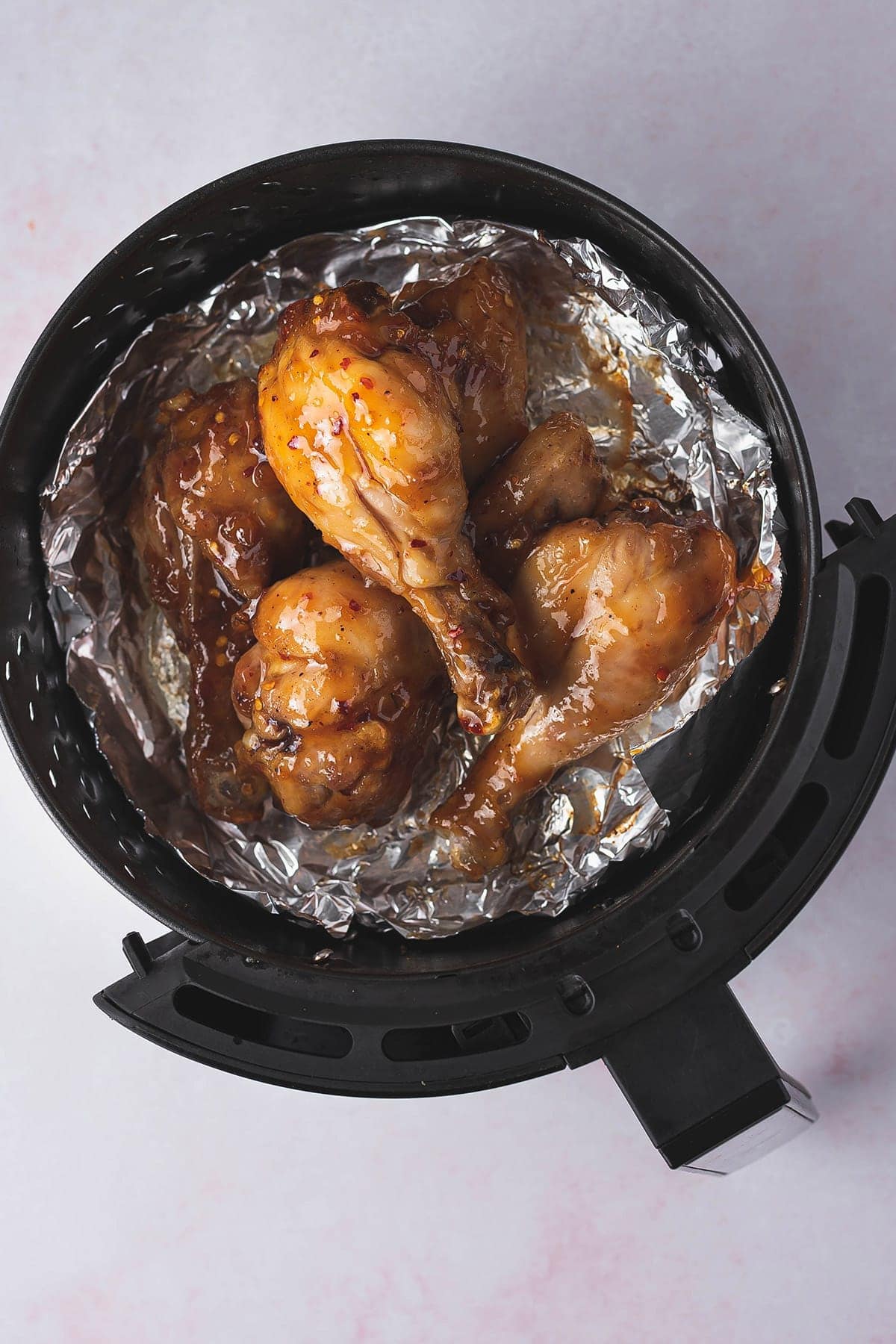 round air fryer with drumsticks