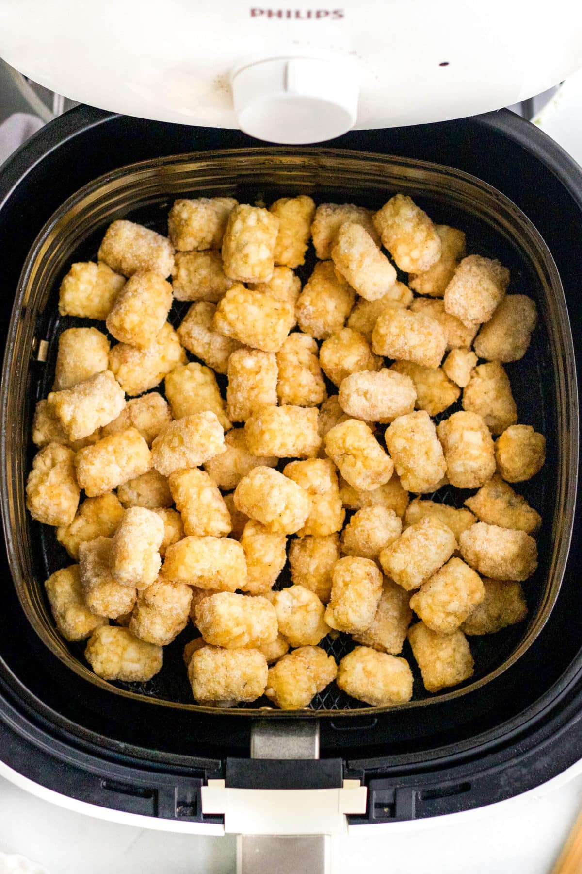 frozen tater tots in air fryer basket