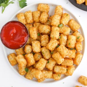 Super Crispy Air Fryer Tater Tots Yellowblissroad Com