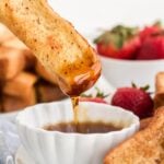 air fryer french toast social media image