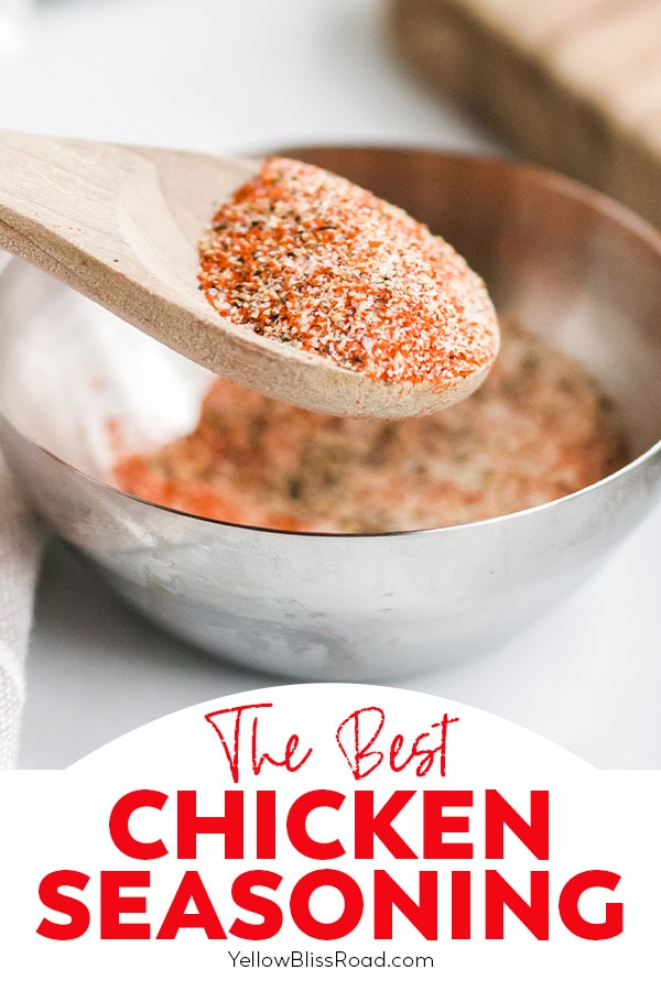 The BEST Chicken Seasoning Recipe 