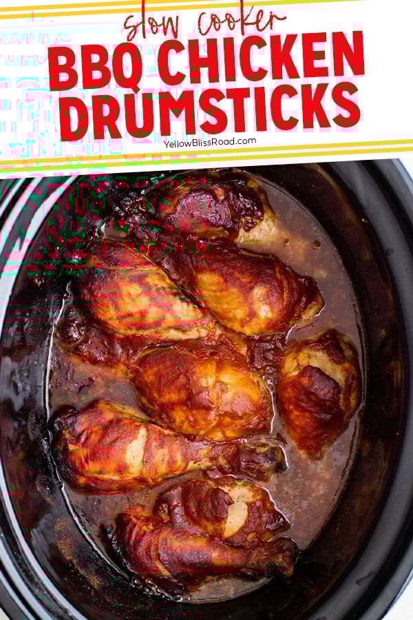 BBQ Chicken Drumsticks in the Slow Cooker