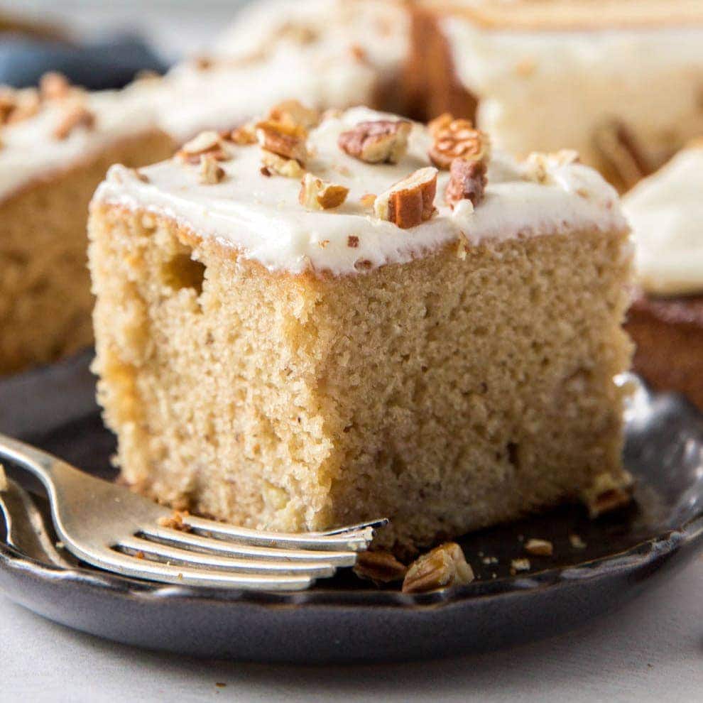Banana Cake with Cream Cheese Frosting