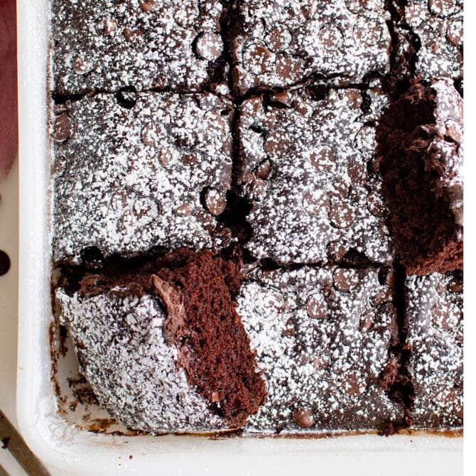 Easy Chocolate Snack Cake Yellow Bliss Road