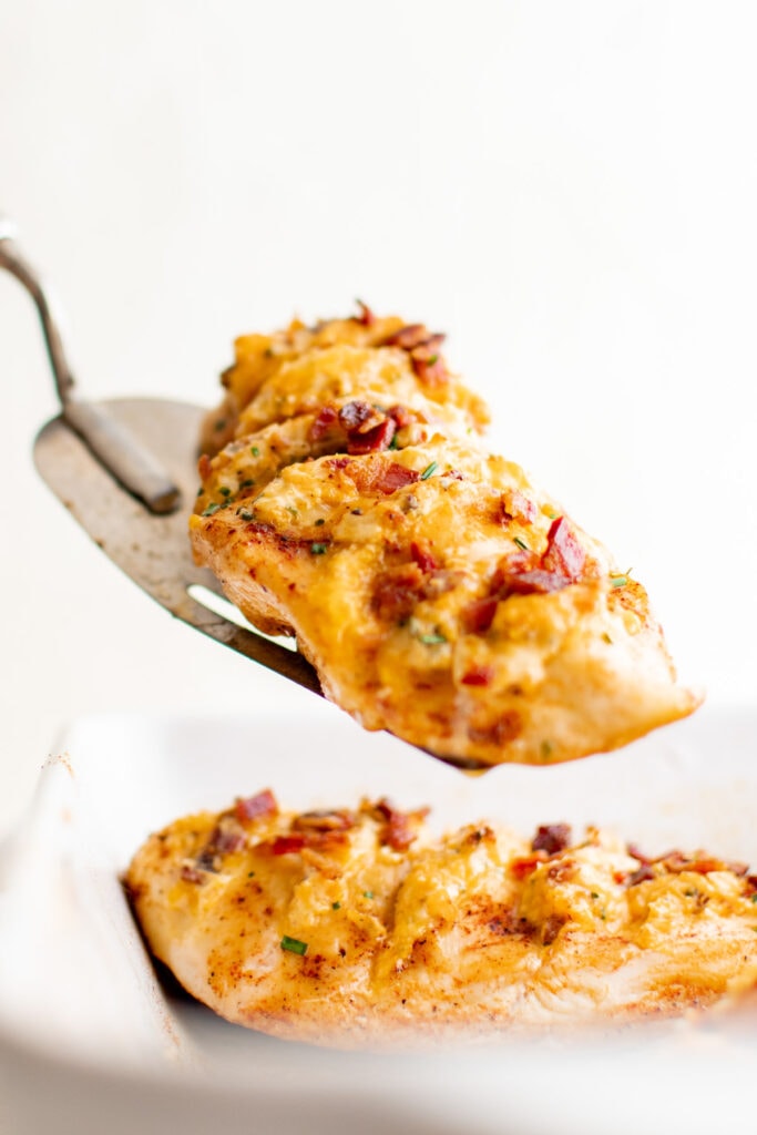 chicken with bacon and cheese