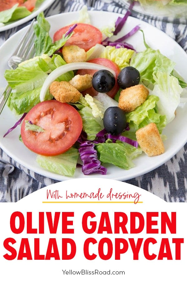 Copycat Olive Garden Salad (with Easy Homemade Dressing) - The Real Food  Dietitians