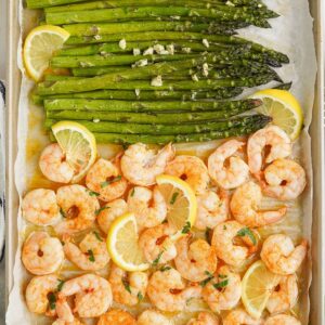 Sheet Pan Shrimp and Asparagus