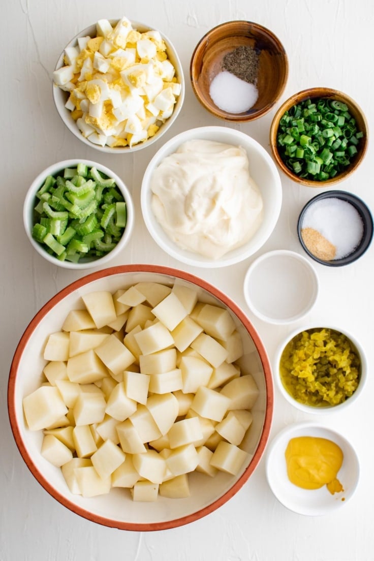Easy Southern Potato Salad Recipe | Yellow Bliss Road