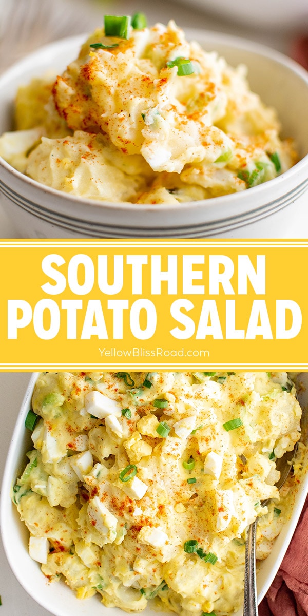 Old Fashioned Southern Potato Salad | YellowBlissRoad.com