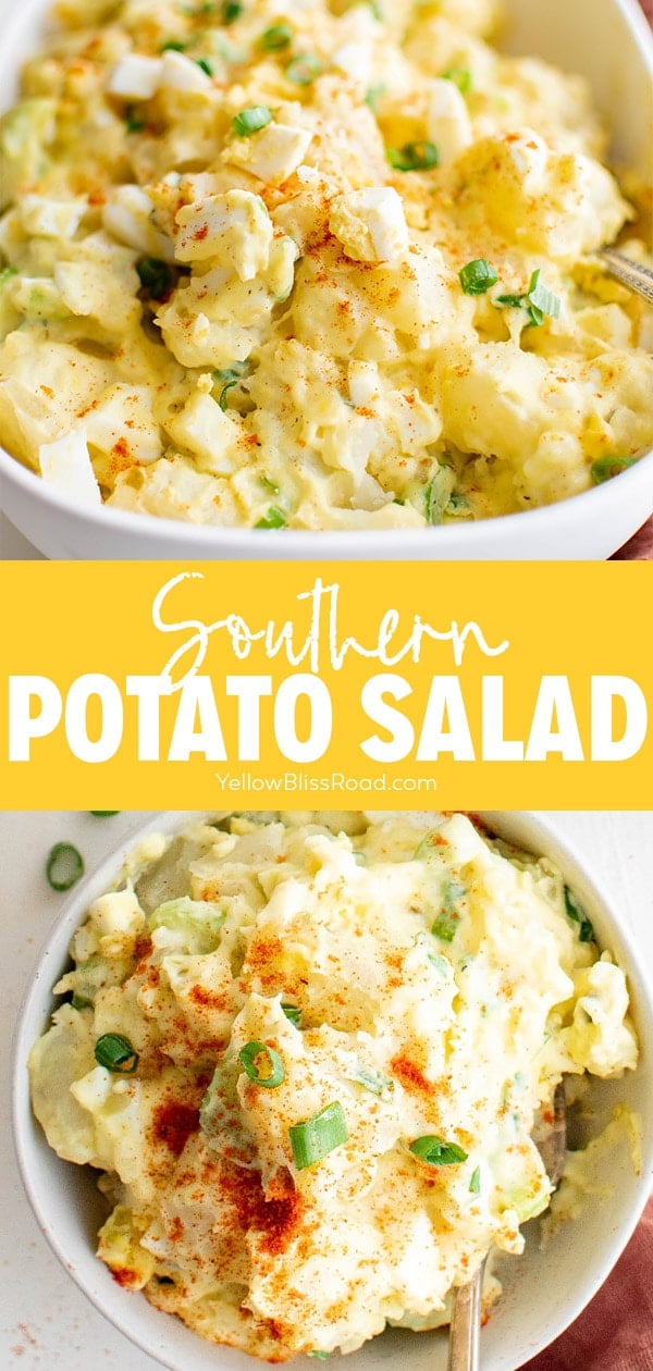 Old Fashioned Southern Potato Salad | YellowBlissRoad.com