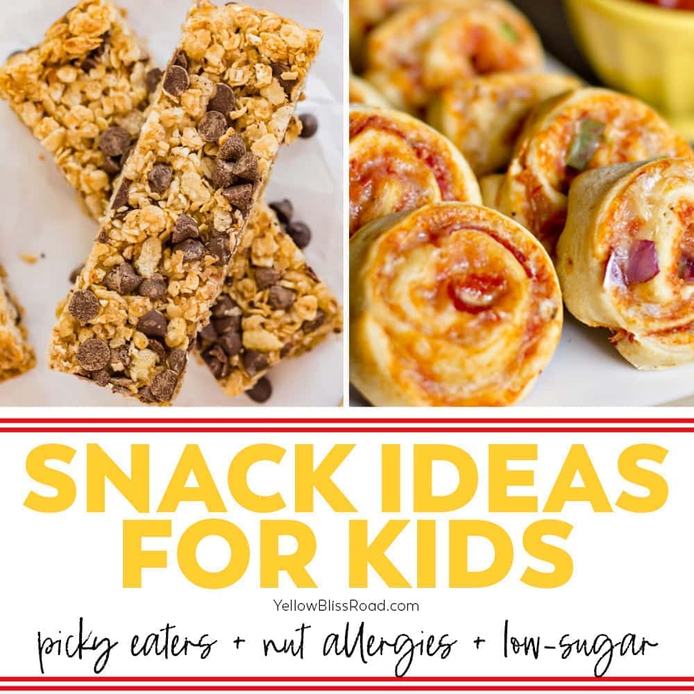 Snacks All Kids Will Love - Yellow Bliss Road