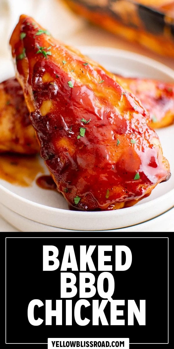 Two Ingredient Crispy Oven Baked BBQ Chicken