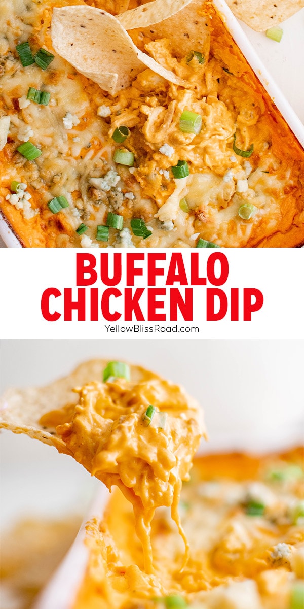 Cheesy Buffalo Chicken Dip | Game Day Party Food