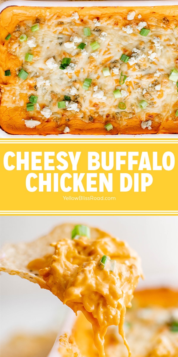 Cheesy Buffalo Chicken Dip | Game Day Party Food
