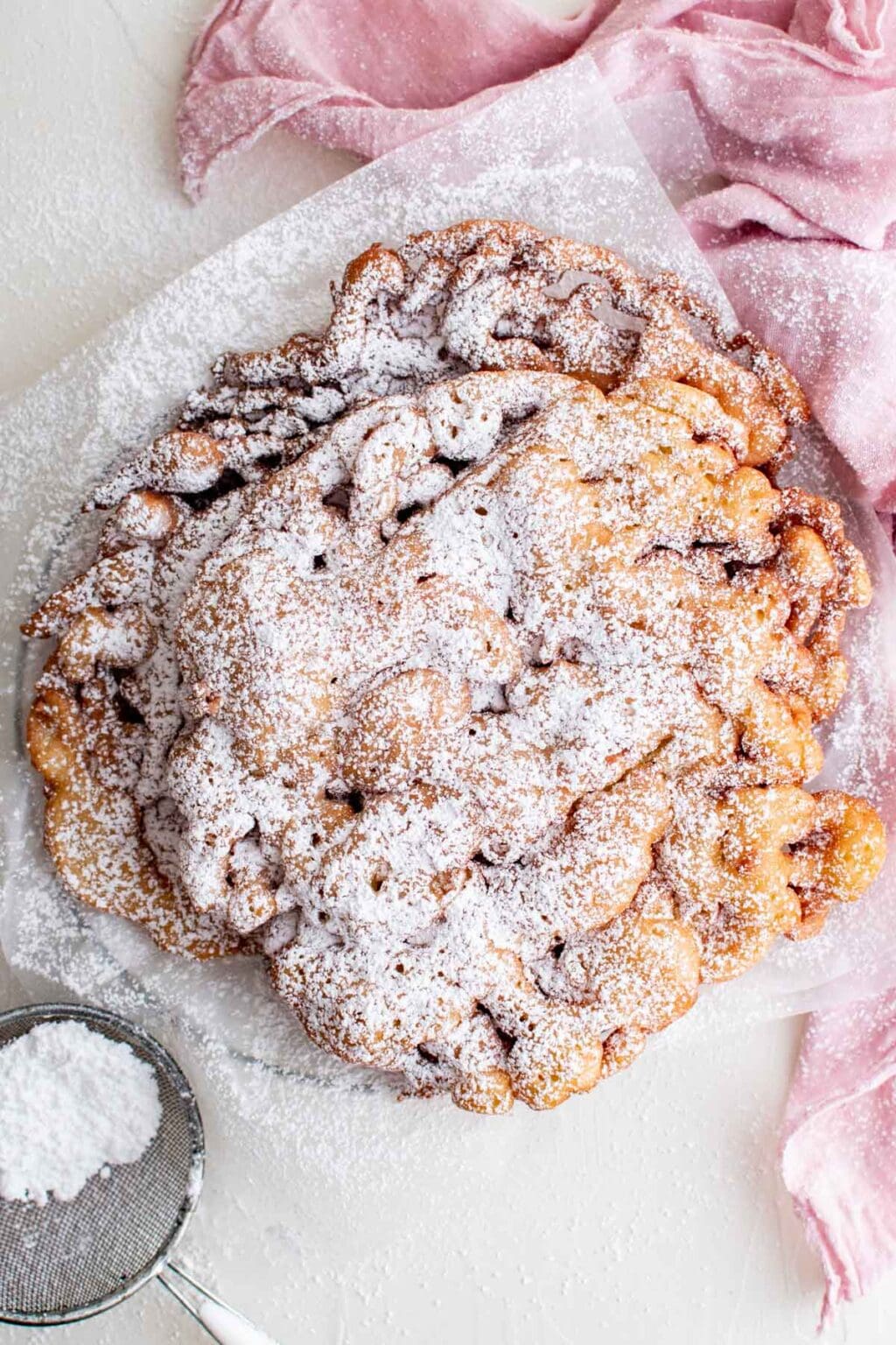 Easy Funnel Cake at Home