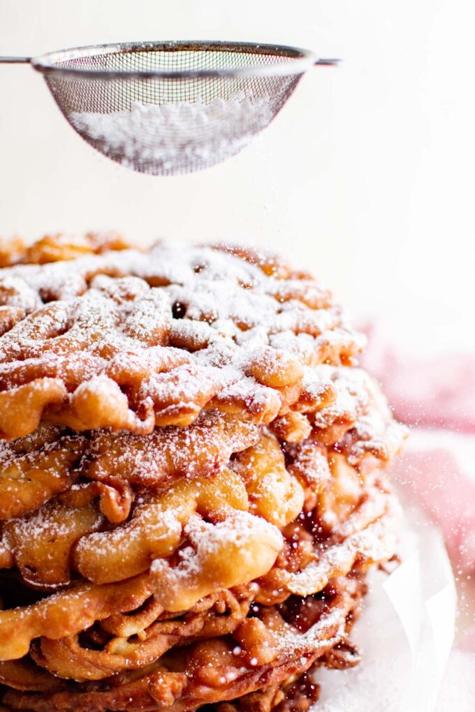 Easy Funnel Cake at Home