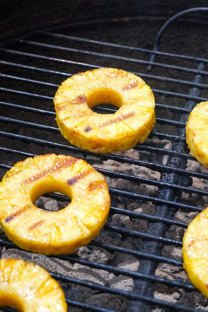 pineapple on a grill