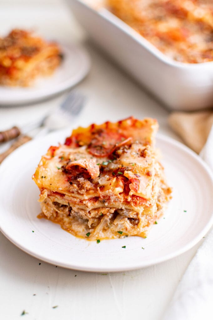 The BEST Pizza Lasagna Recipe