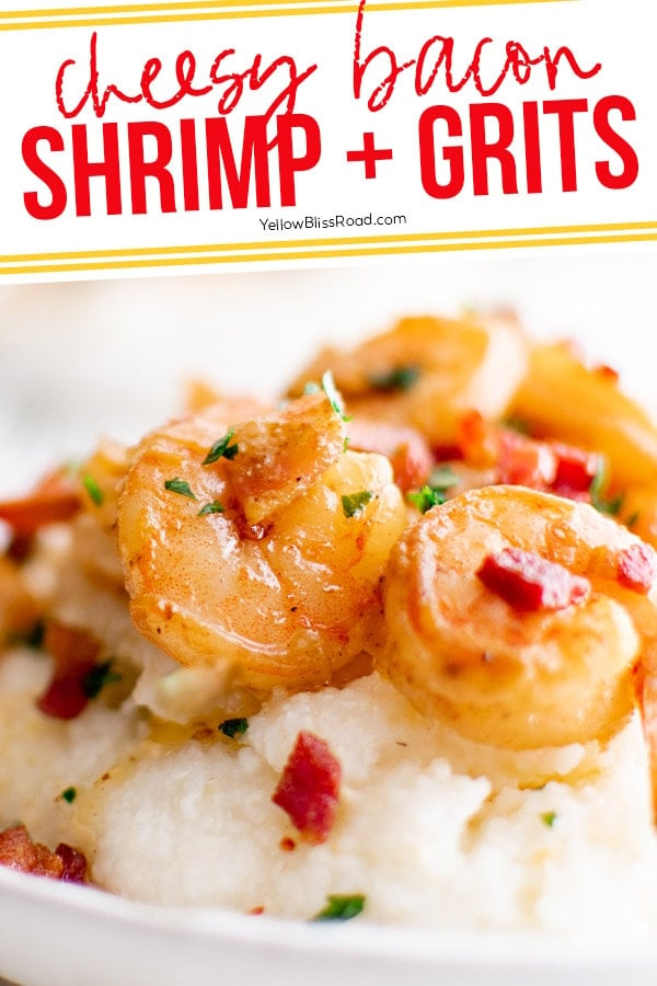 Southern Style Shrimp and Grits | YellowBlissRoad.com