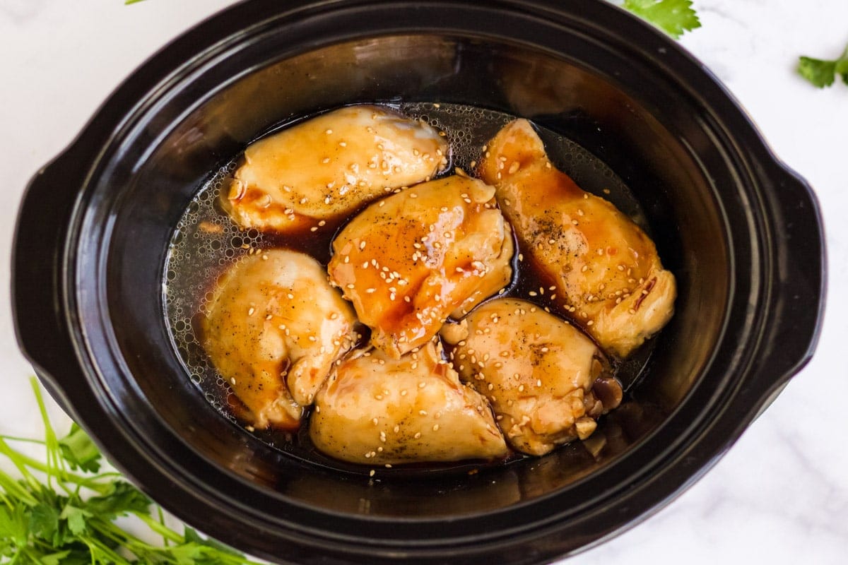 Slow Cooker Chicken Thighs Yellow Bliss Road