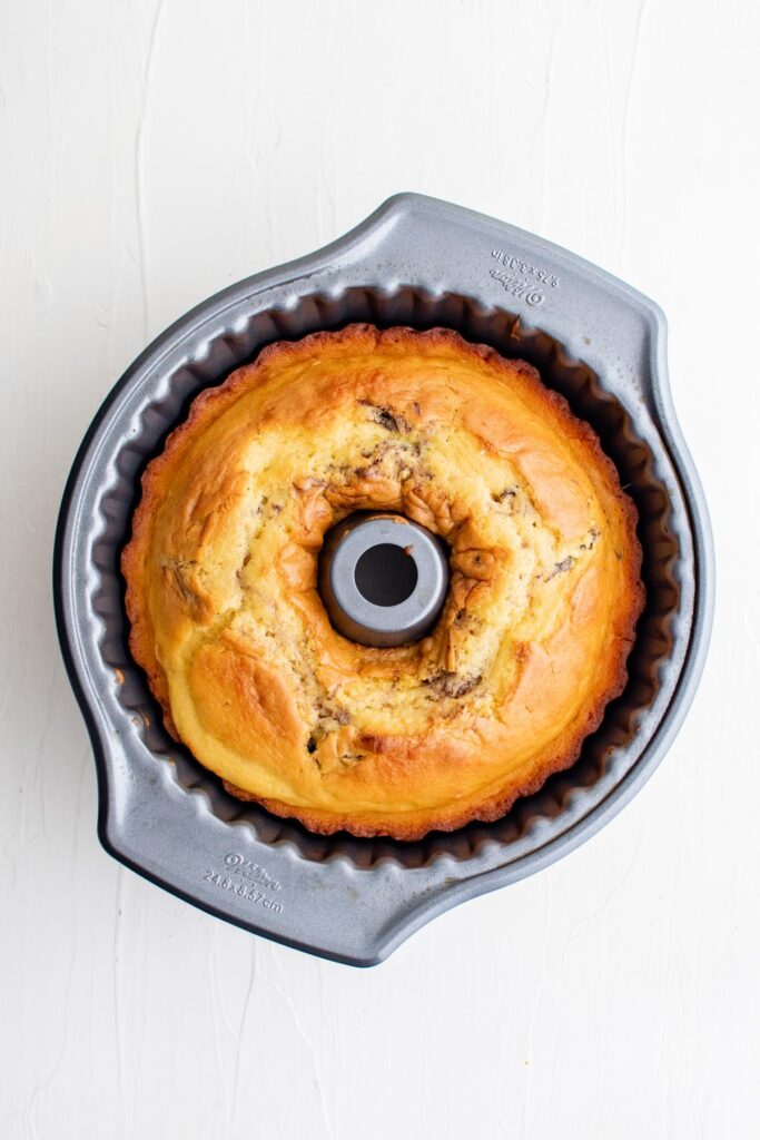 Easy Marble Cake (5 Ingredients!)