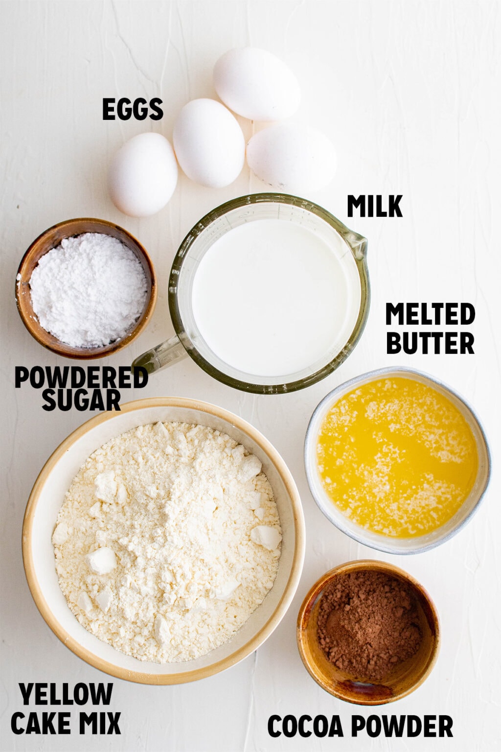 Easy Marble Cake (5 Ingredients!)