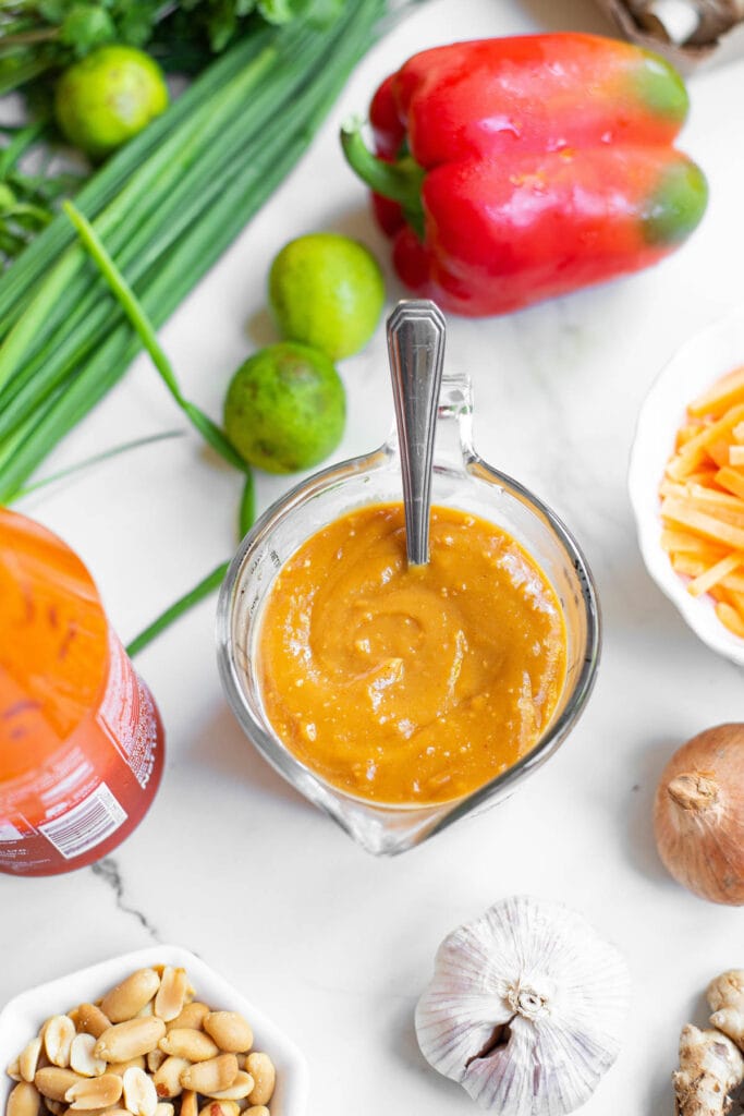 peanut sauce for pad thai