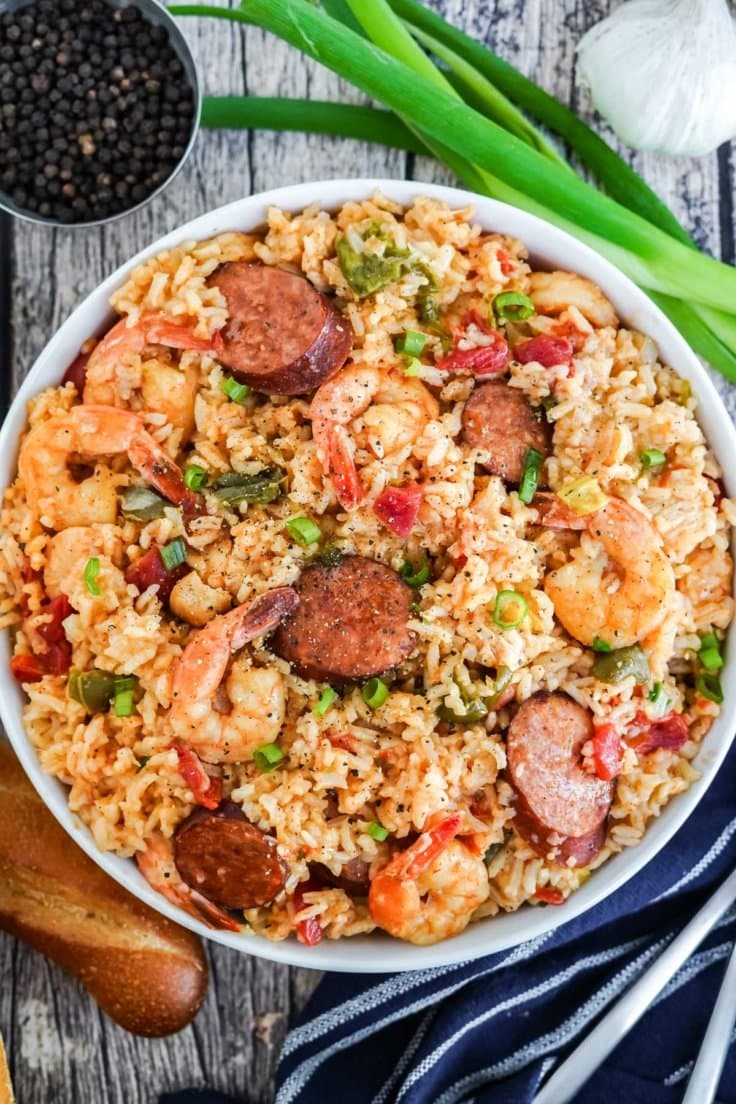 Instant Pot Jambalaya with Shrimp and Sausage Yellow Bliss Road