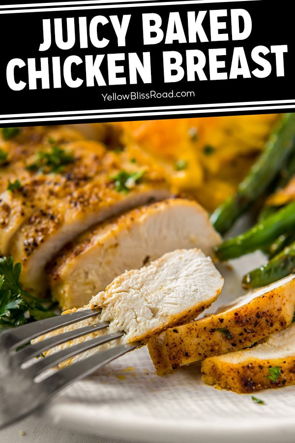 Seasoned Chicken Breast Recipe (Oven Baked) - The Cookie Rookie®