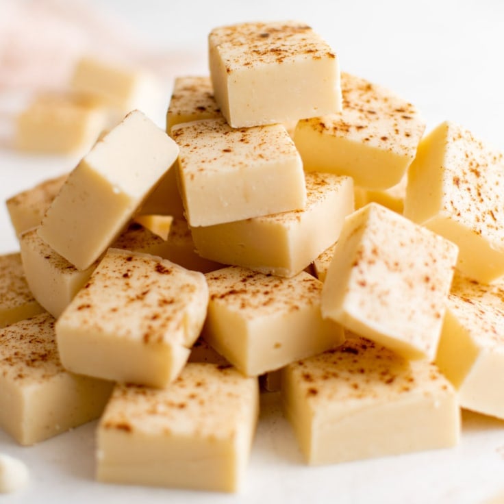 White Chocolate Rum Fudge (Buttered Rum Fudge Recipe)