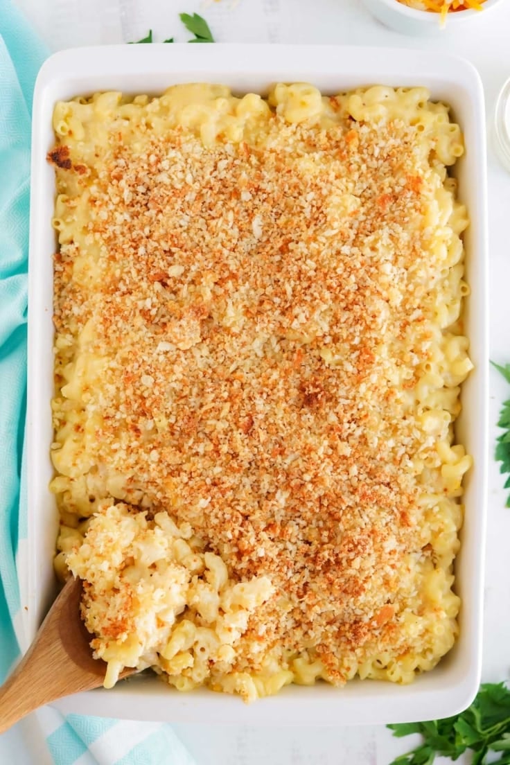 Easy Recipe for Crab Mac and Cheese | YellowBlissRoad.com