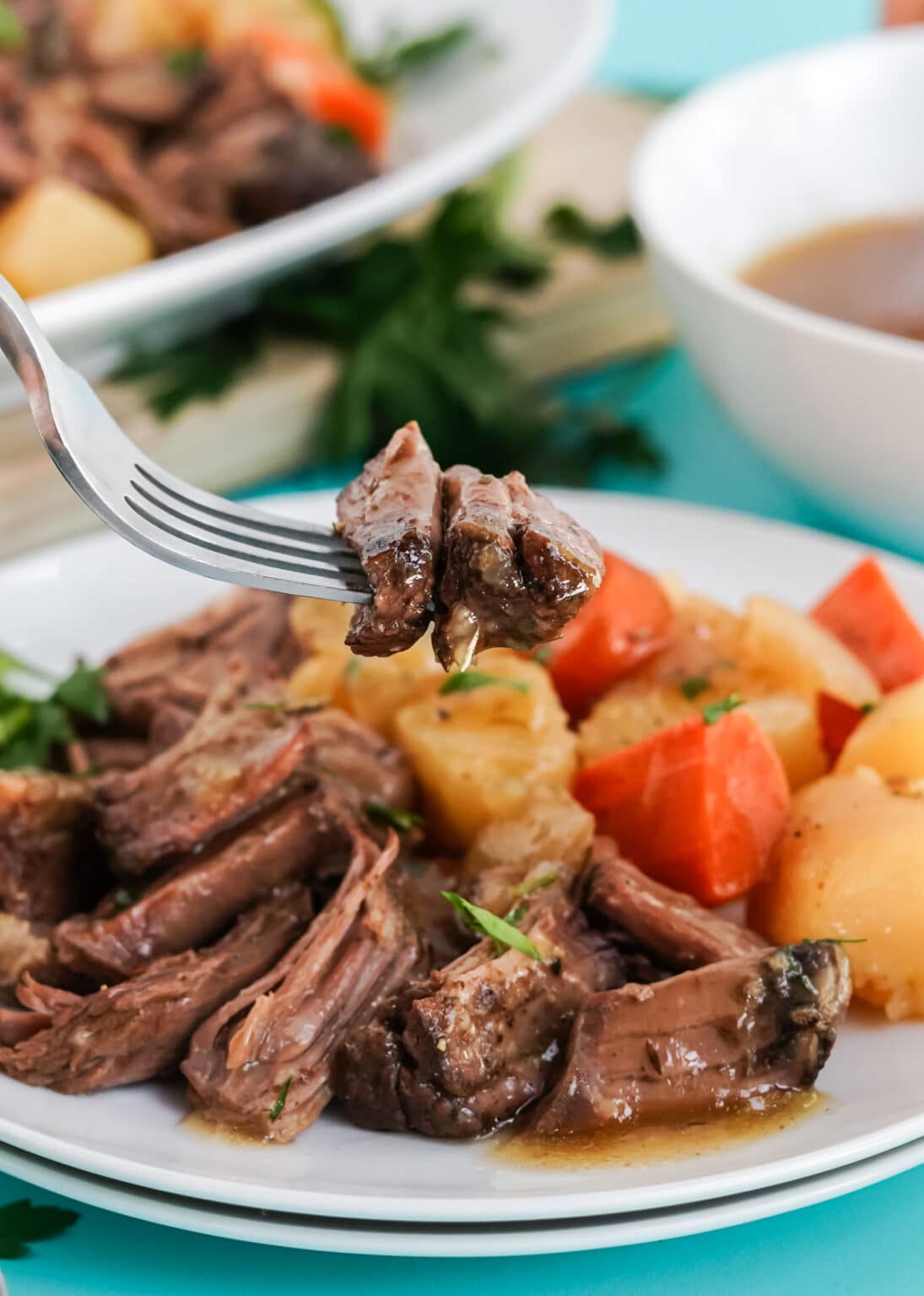 Perfect Slow Cooker Pot Roast (Crock Pot Roast)
