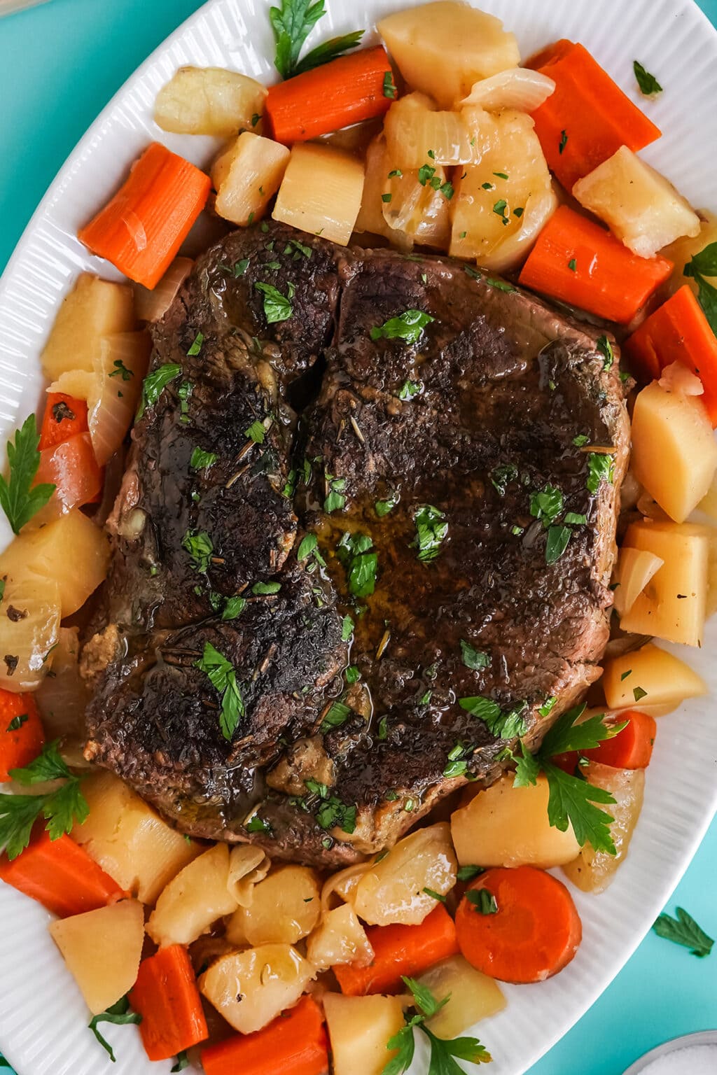 Perfect Slow Cooker Pot Roast (Crock Pot Roast)