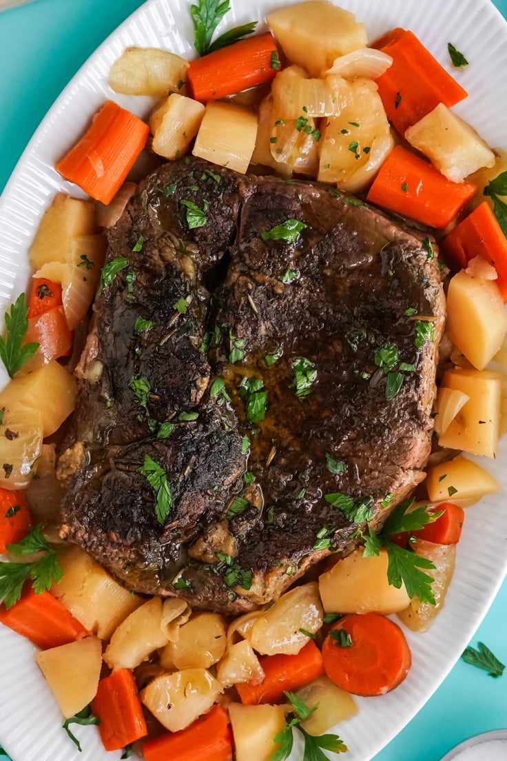 Perfect Slow Cooker Pot Roast (Crock Pot Roast)