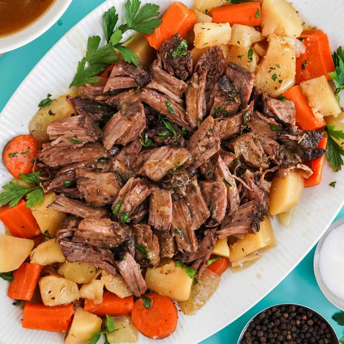 Crockpot Chuck Roast Recipe {10 Minute Prep!}