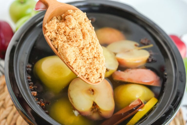 Homemade Slow Cooker Apple Cider From Scratch