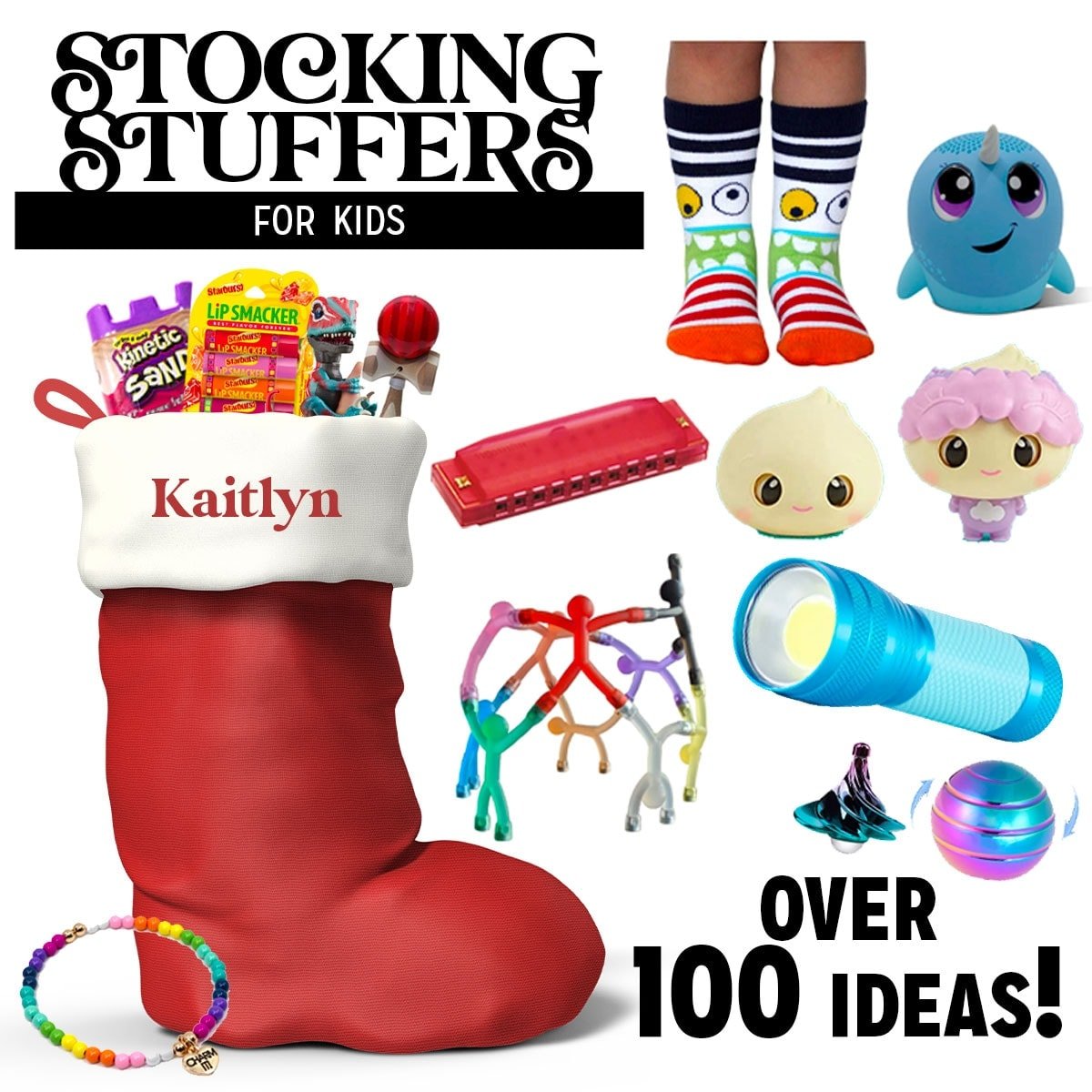 Christmas Stocking Pattern FREE plus stocking suffer ideas! - Life