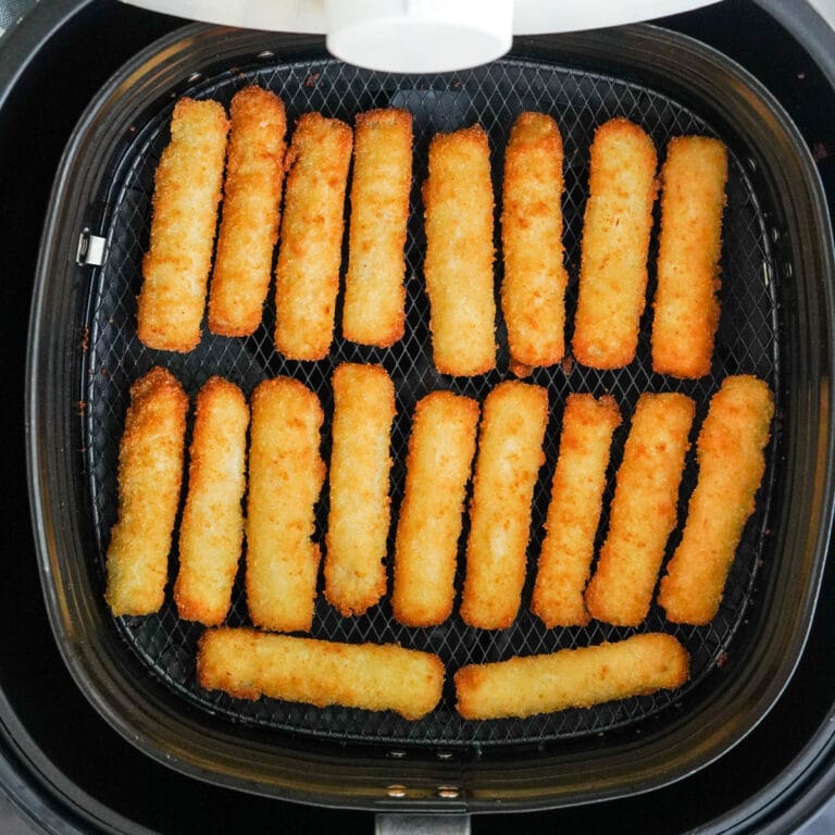 Crispy Crunchy Air Fryer Fish Sticks (From Frozen)