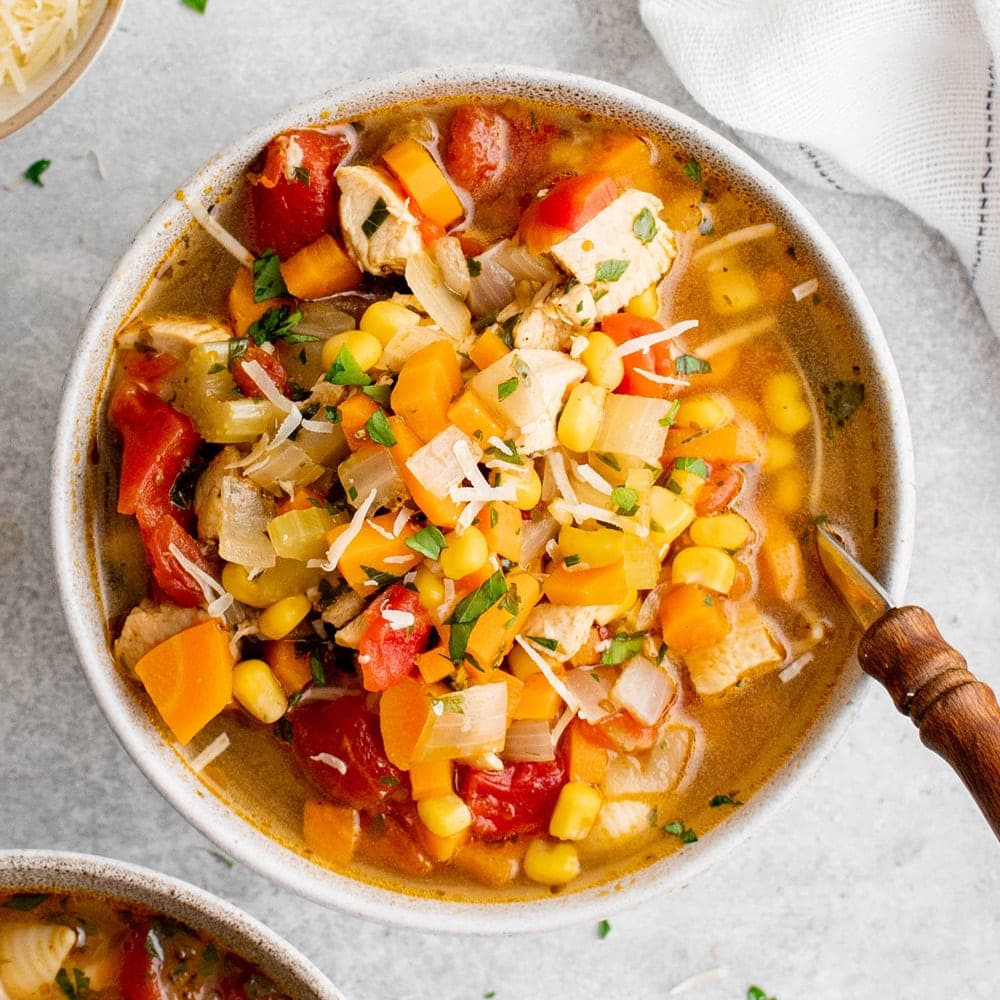Chicken Vegetable Soup-image