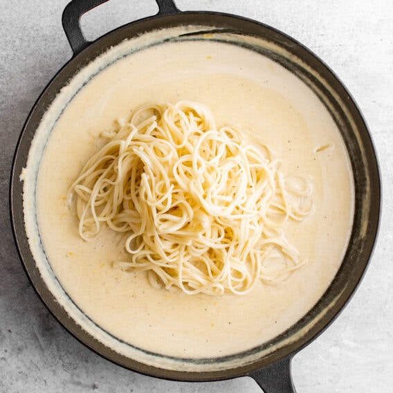 Easy Lemon Butter Pasta Recipe | YellowBlissRoad.com