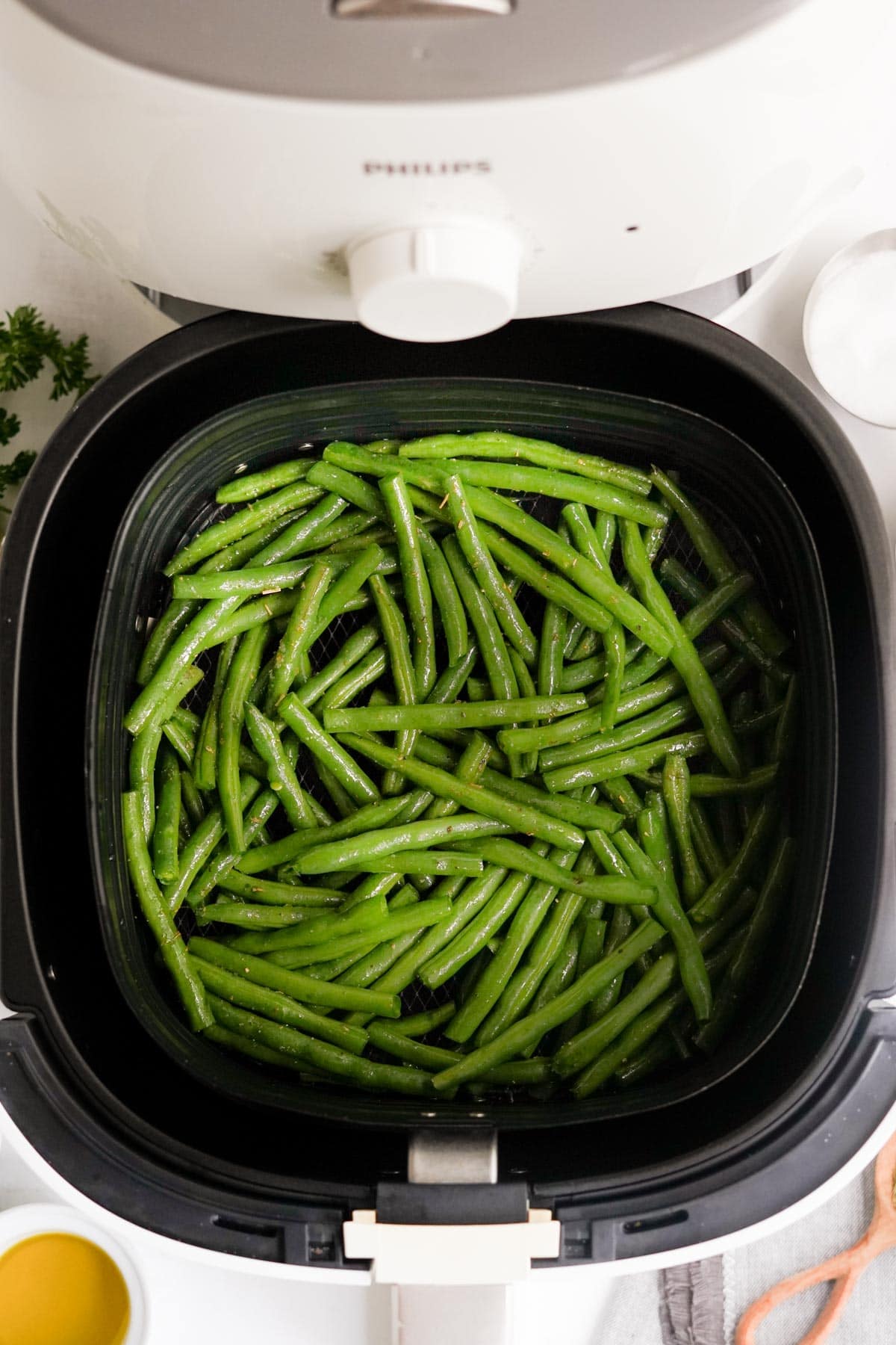 green beans in air fryer