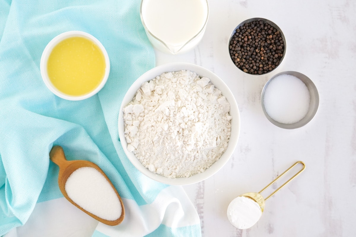 ingredients for drop biscuits