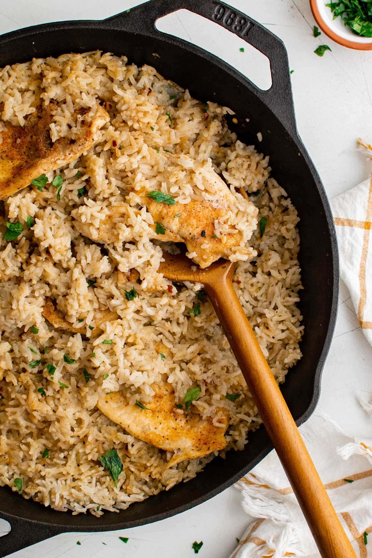 Easy One-Pan Chicken Fried Rice