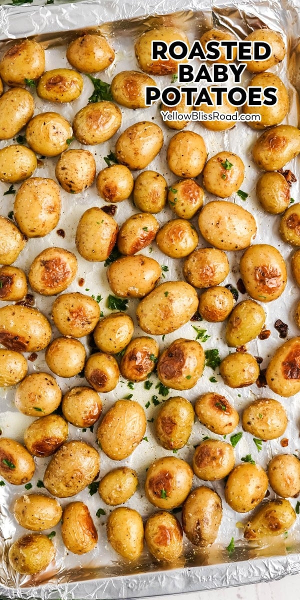 Roasted Baby Potatoes - Midwest Foodie