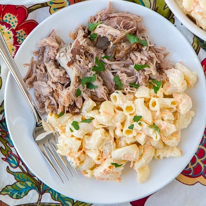 Easy Slow Cooker Kalua Pork (Only 3 Ingredients!) - Savory Spicerack